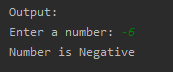 To check if a number is positive or negative SkillPundit