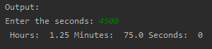 SkillPundit: Python Program To Convert seconds into hours and minutes To Convert seconds into hours and minutes SkillPundit