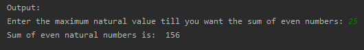SkillPundit: Python Program To find the Sum of n Even numbers To find the Sum of N even numbers SkillPundit